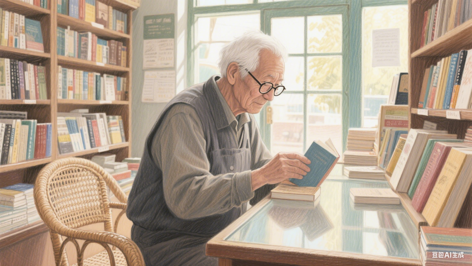 旧书店里的时光褶皱