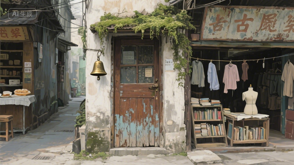 巷尾旧书店：藏在时光褶皱里的惊喜