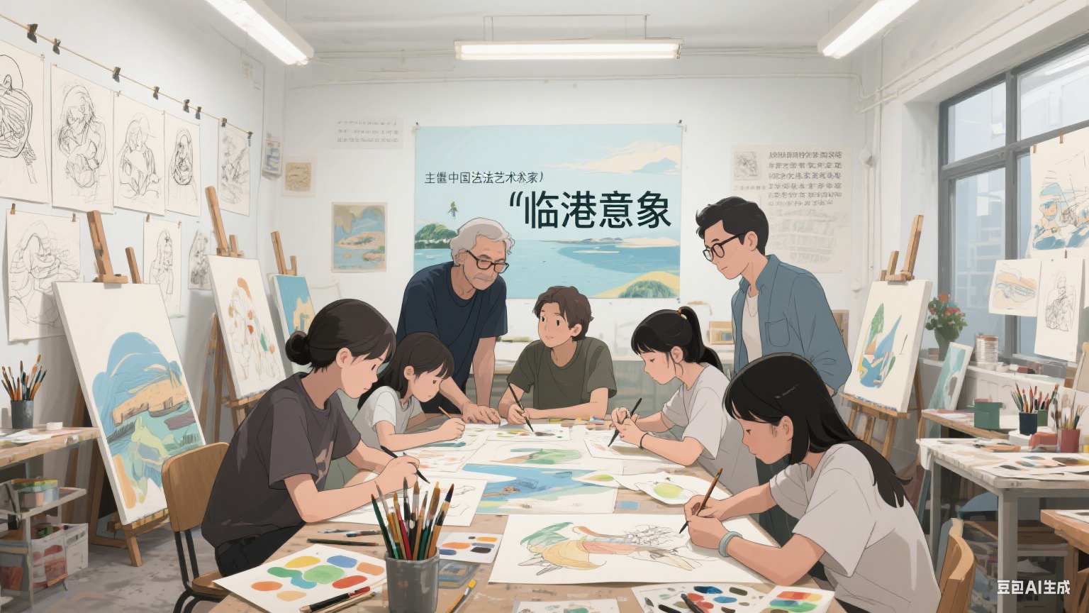 临港艺术学院与法国巴黎高等美术学院共建创作中心 深化合作交流