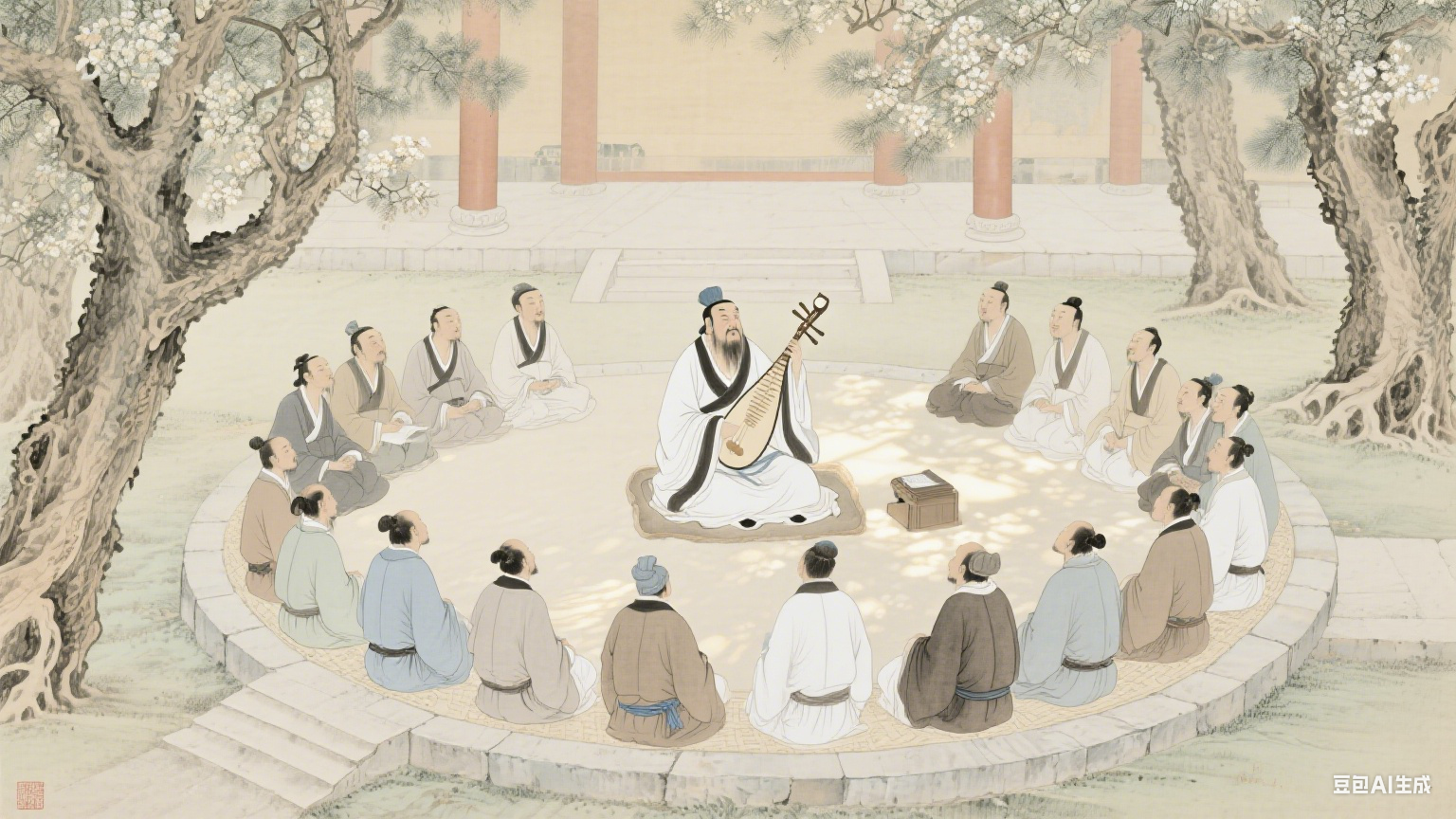 墨色竹简上的星河：先秦哲思的千年回响