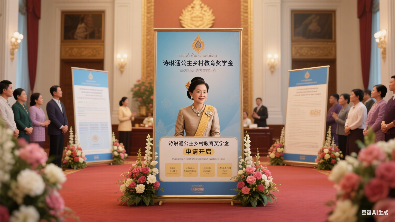 诗琳通公主乡村教育奖学金启动 500 名师范生将赴农村任教