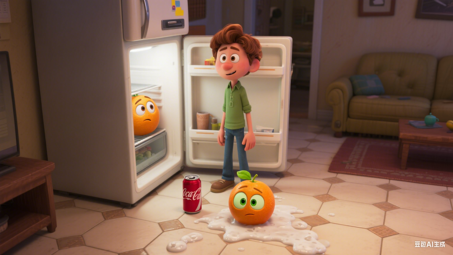 我在冰箱里捡到了会说话的橘子