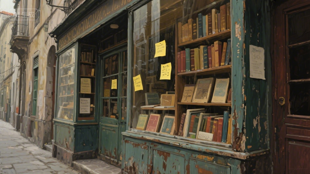 街角旧书店：时光褶皱里的温暖角落