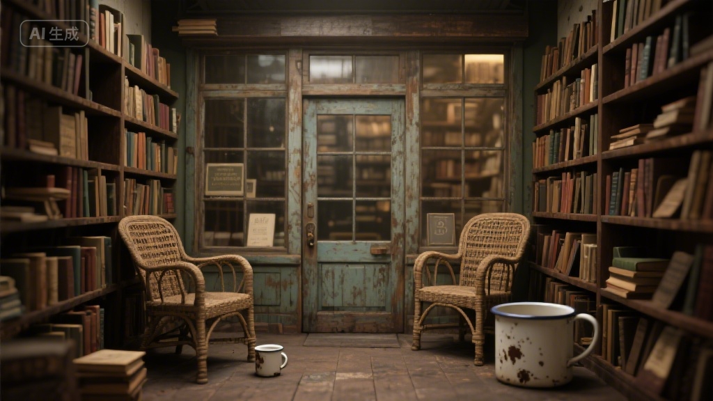 城市褶皱里的旧书店：时光在此慢下来