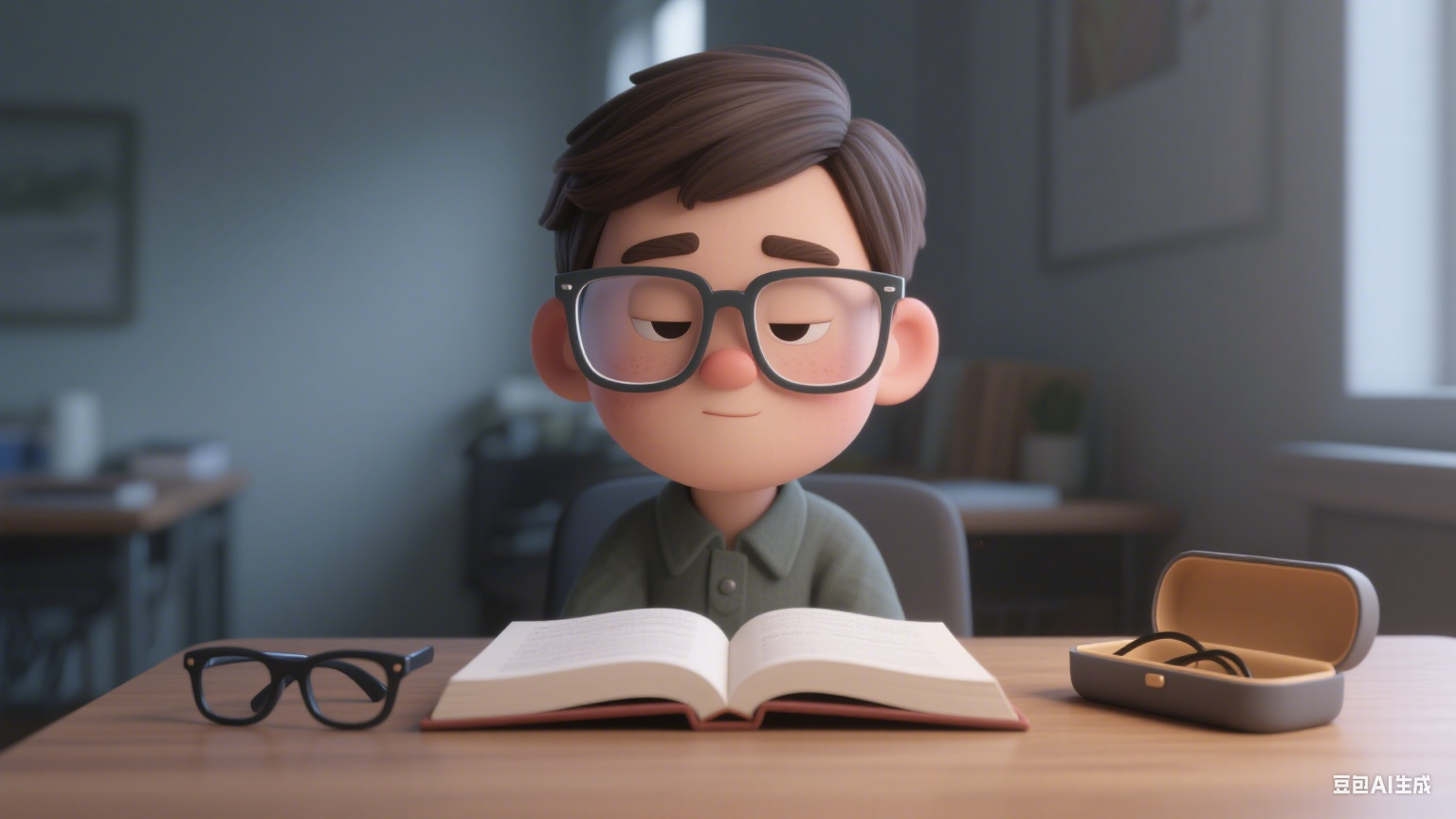 模糊世界里的微光