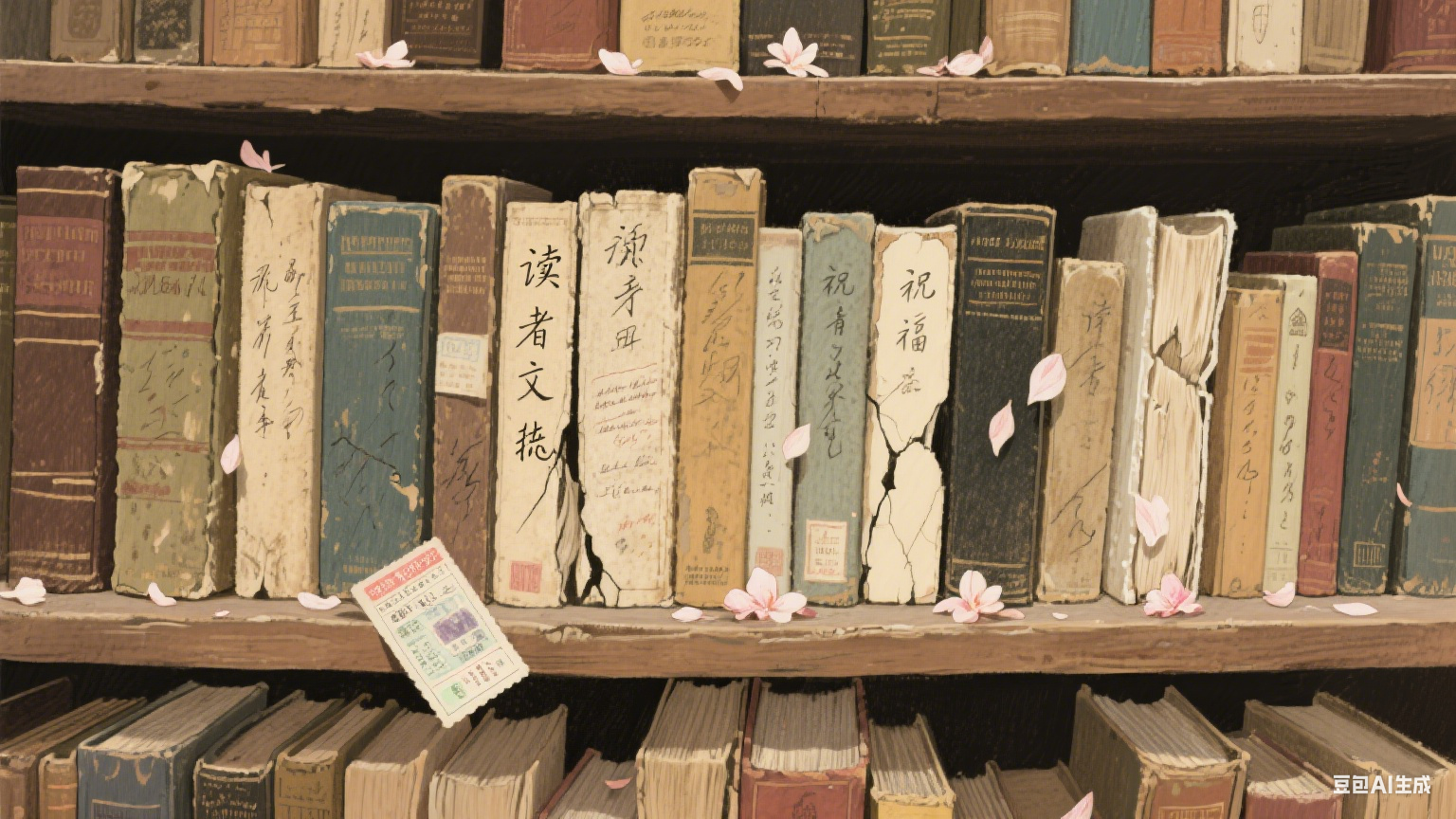 旧书店里的时光褶皱