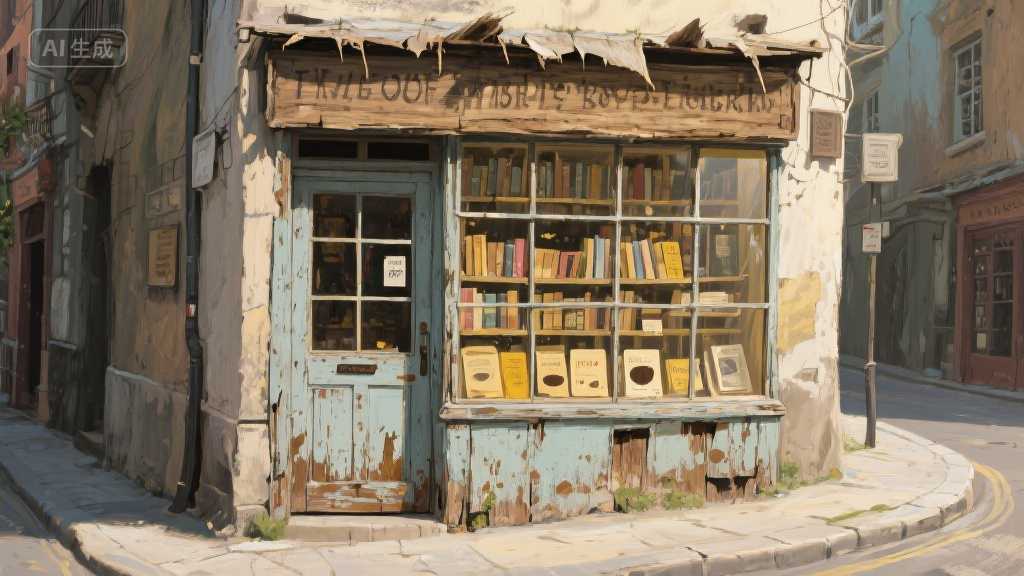 街角那间藏着时光的旧书店,我能泡上一整天