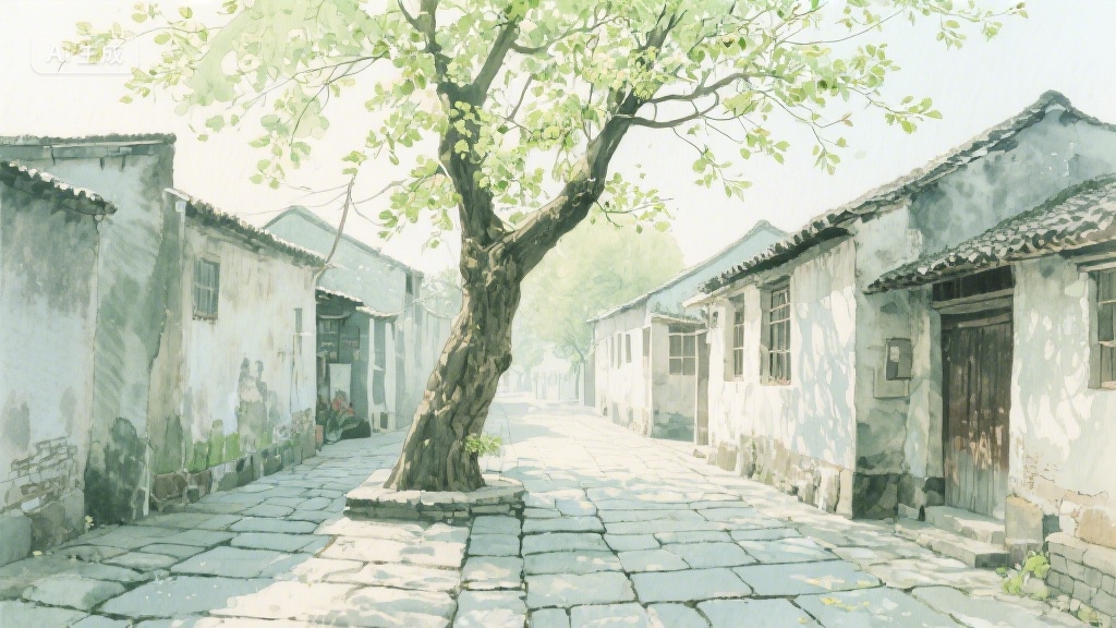 梧桐叶上的时光信笺