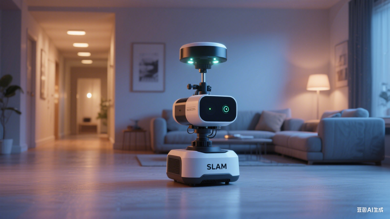光影织就的空间诗学：SLAM 技术与世界的隐秘对话