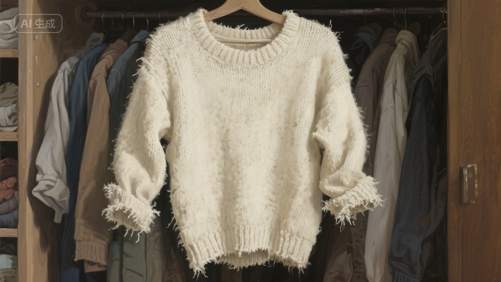 旧毛衣里的时光褶皱