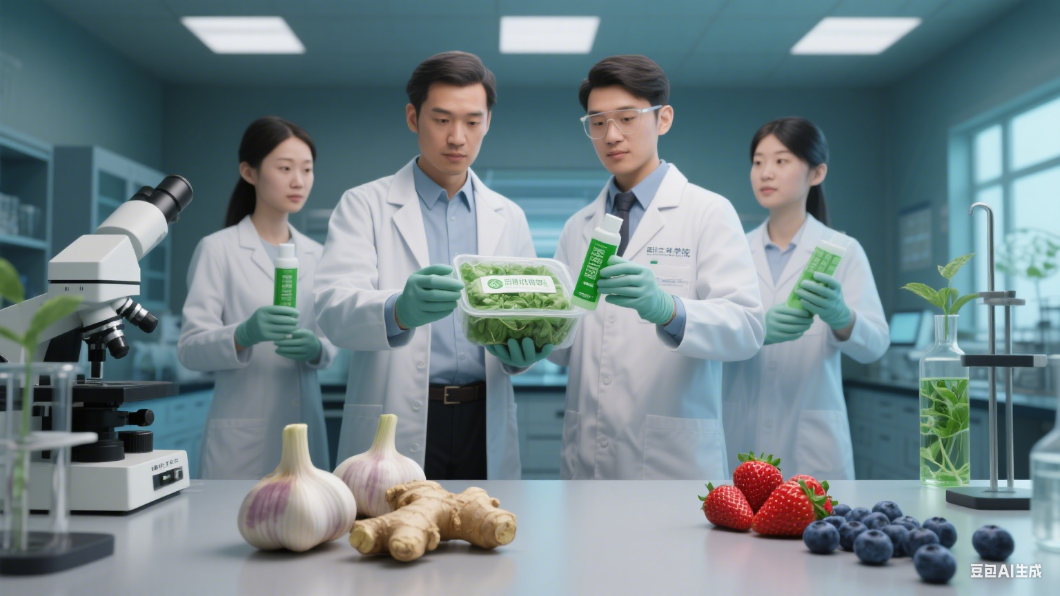 临港生物工程学院研发 “植物源抗菌剂” 破解农产品保鲜难题