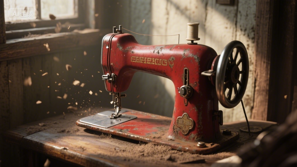 那台缝纫机，藏着我整个童年的暖