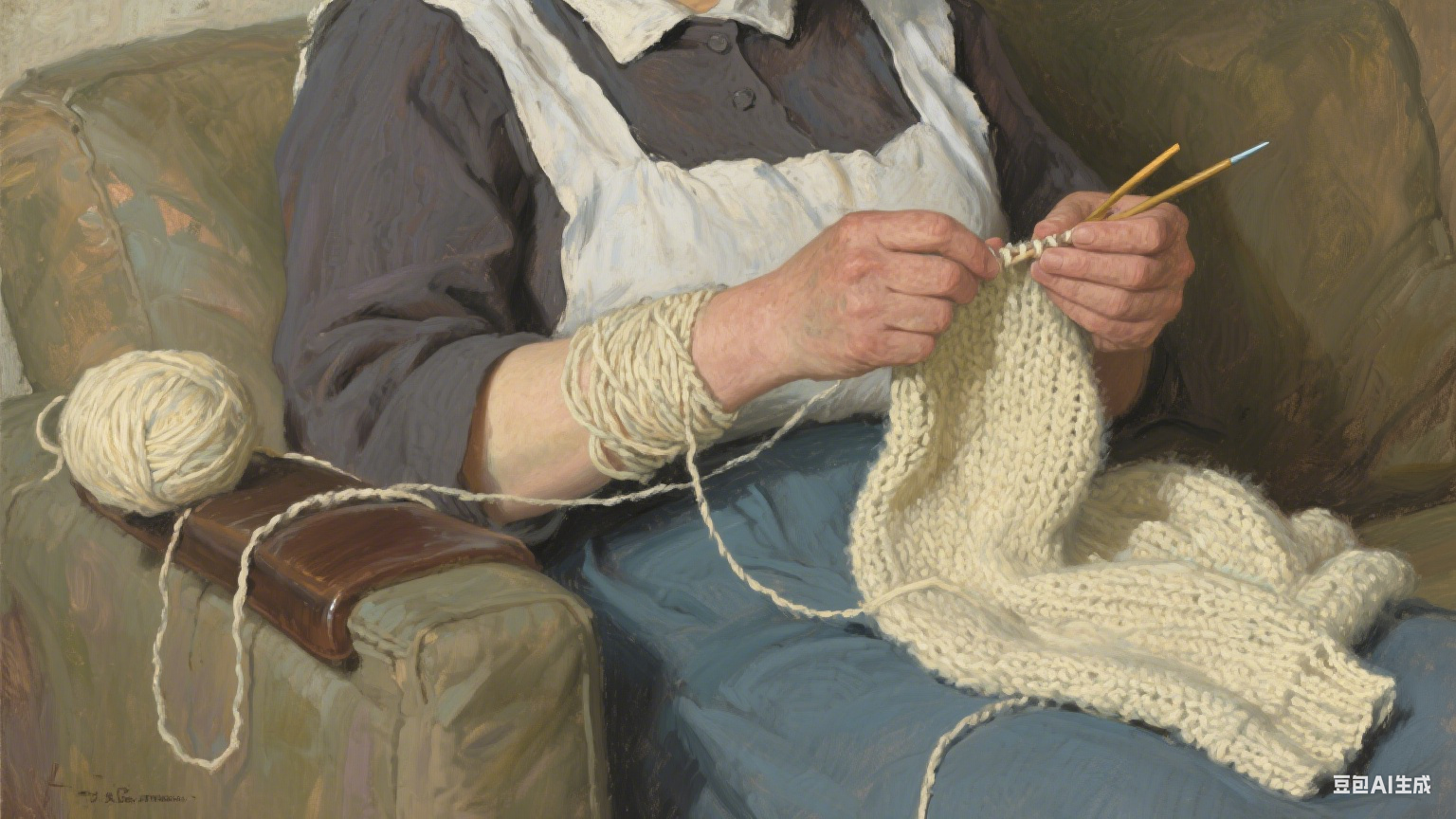 那件起球的旧毛衣，藏着我半生的暖