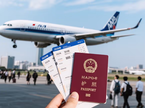 日本留学签怎么买机票
