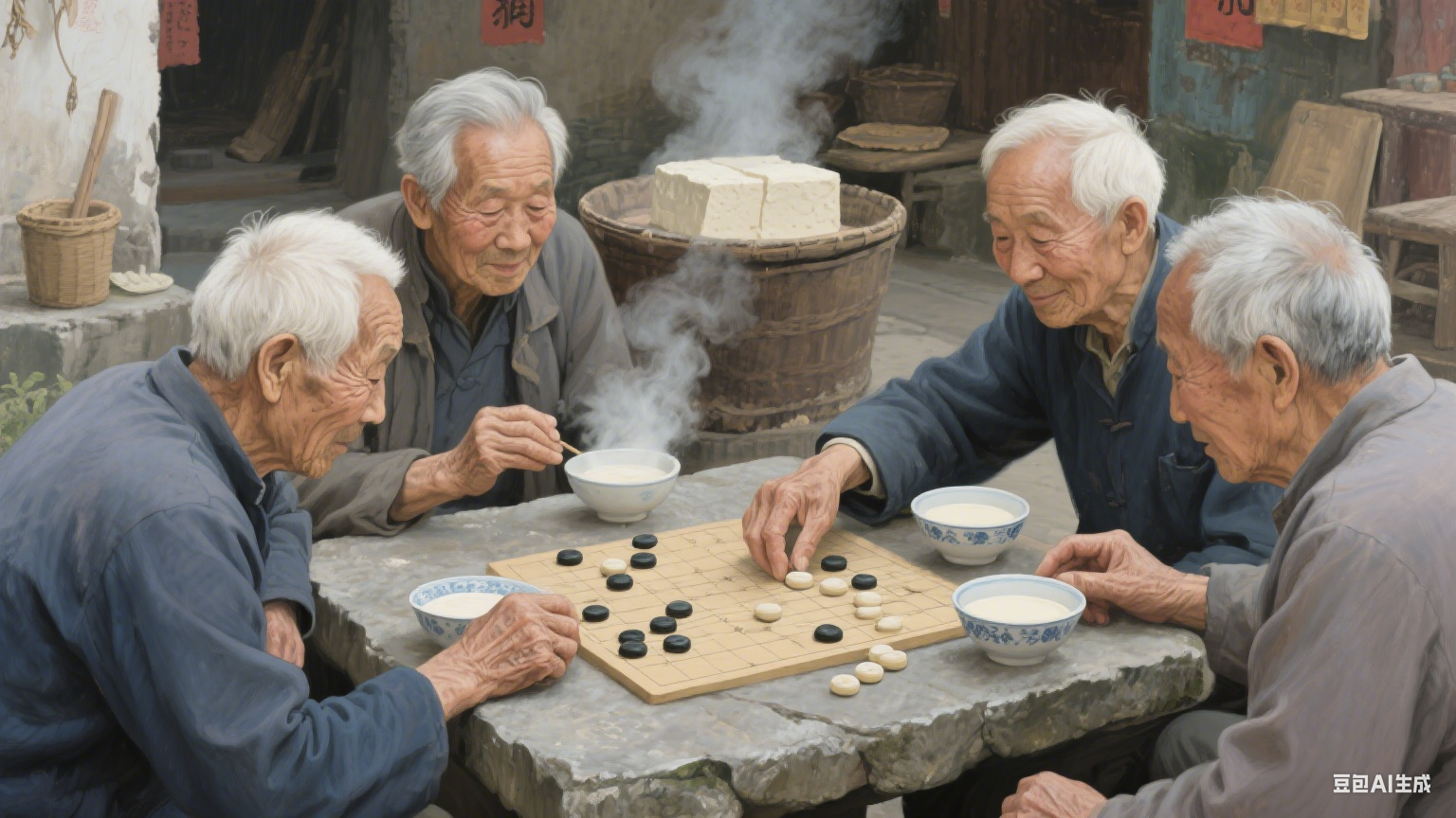 银发染秋光：那些藏在岁月褶皱里的温柔