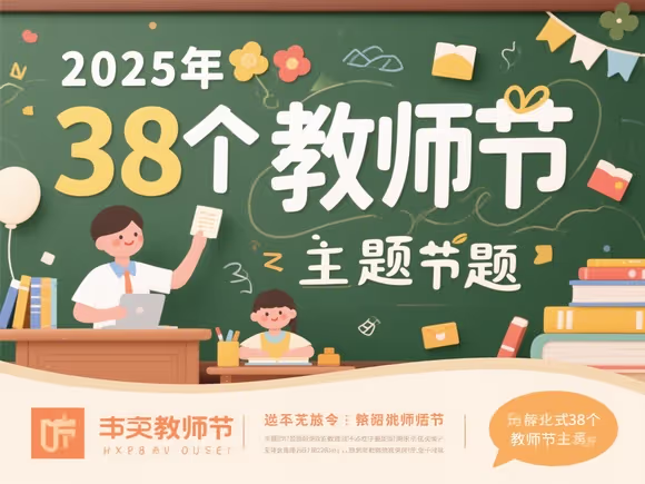 38个教师节主题