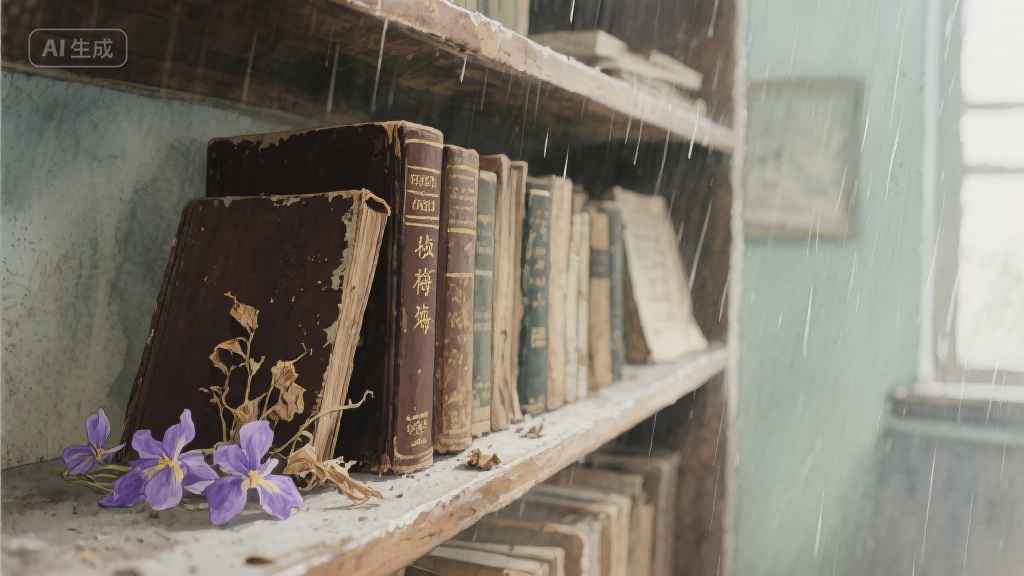 旧书里的时光褶皱