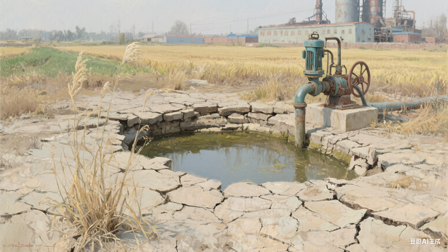 地下漏斗:大地深处的干涸指纹