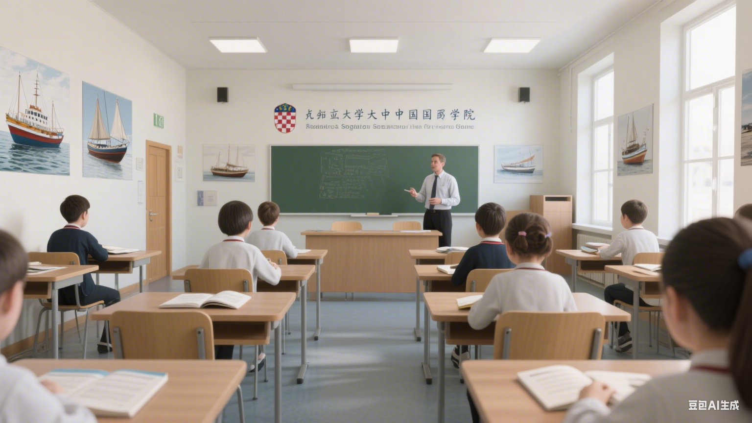 克罗地亚萨格勒布大学孔子学院 中文加造船产业联丝路 职业 HSK 考点助技术合作