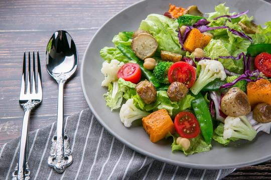 青蔬与阳光的私语