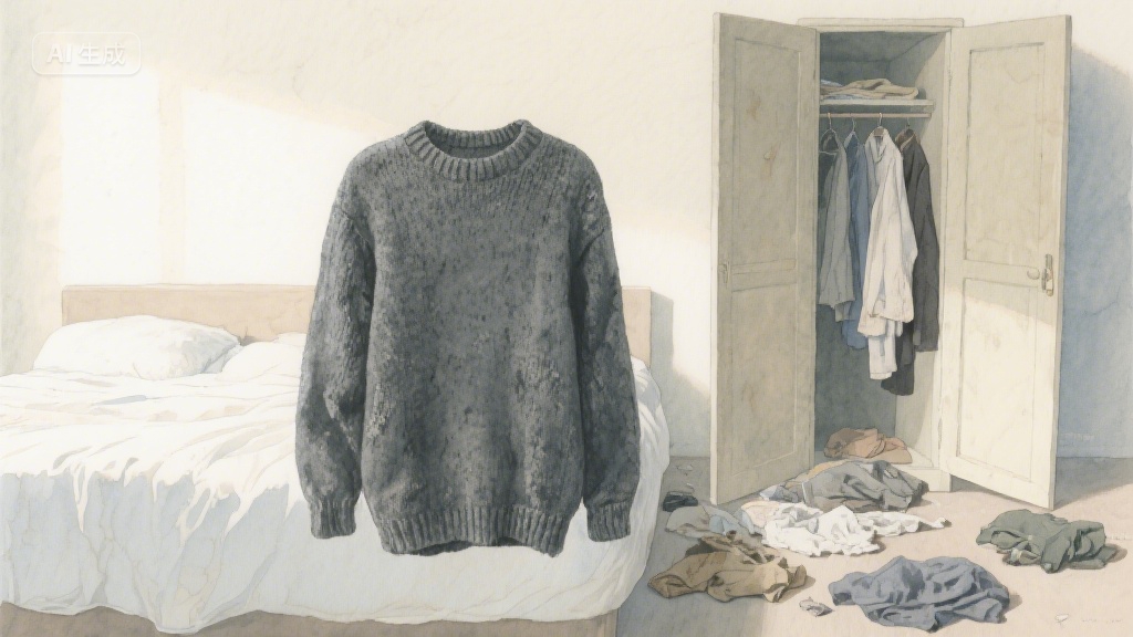 衣柜深处的旧毛衣,藏着我整个冬天的暖