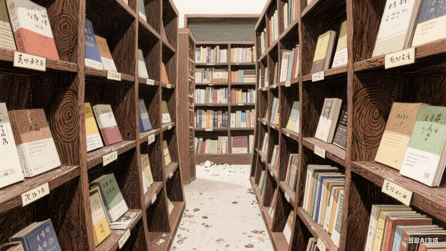 巷尾老书店：时光褶皱里的墨香秘境