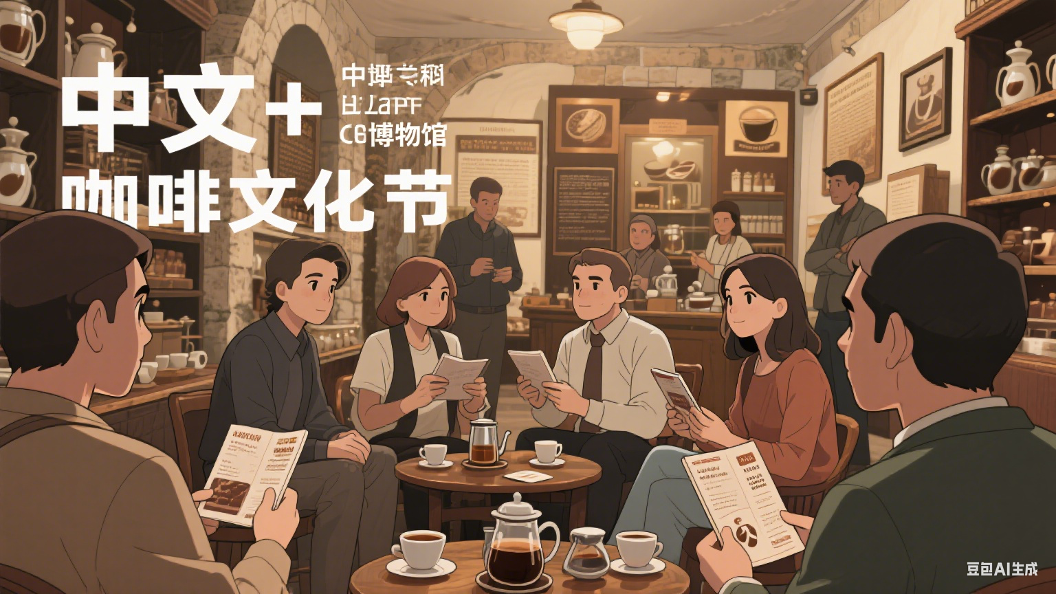 土耳其伊斯坦布尔大学孔子学院举办中文加咖啡文化节 促进文化交流