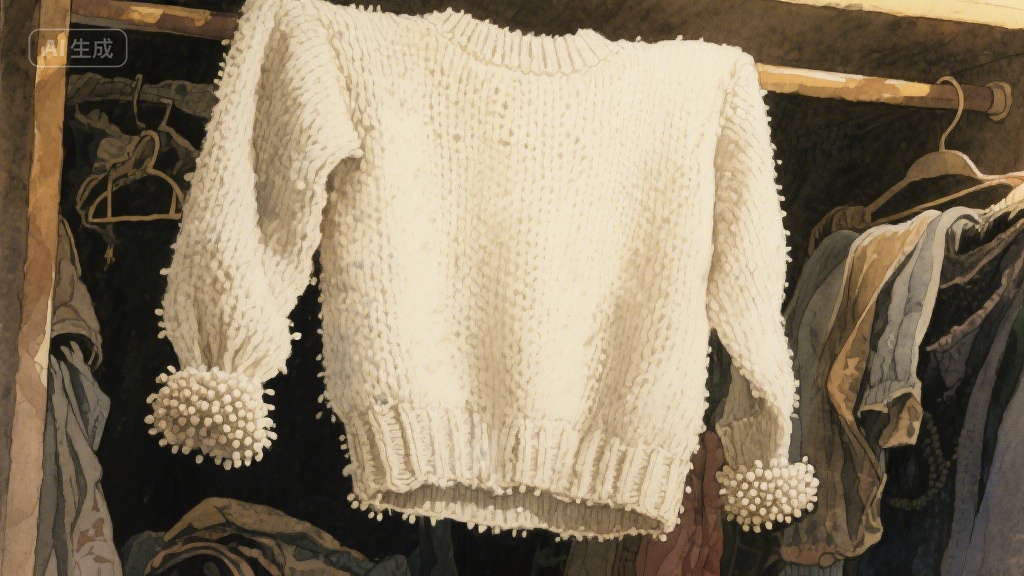 那件起球的旧毛衣,藏着我整个青春的暖