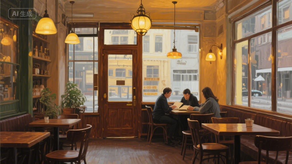 城市咖啡馆里的慢时光：藏在喧嚣中的温柔角落