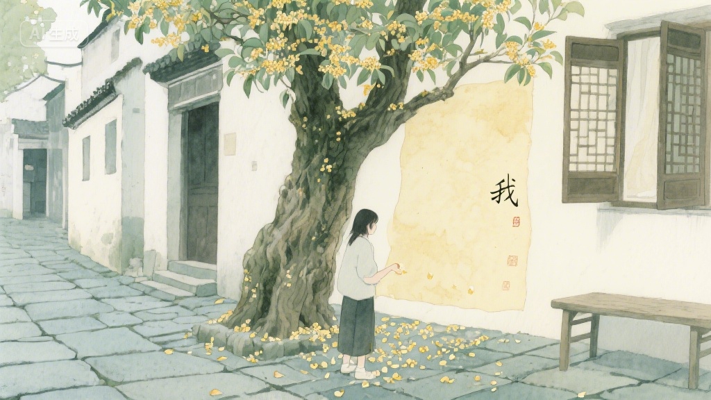 桂花落时,人间满袖风