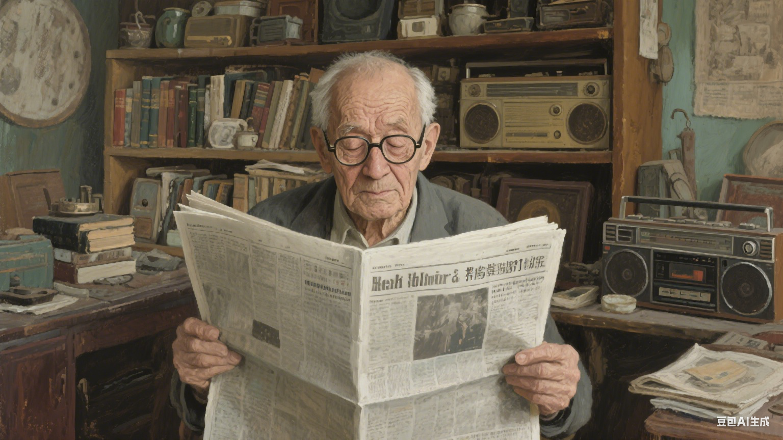 眼镜片里的光阴故事