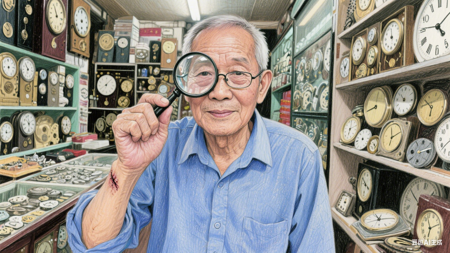 老钟表铺的秘密