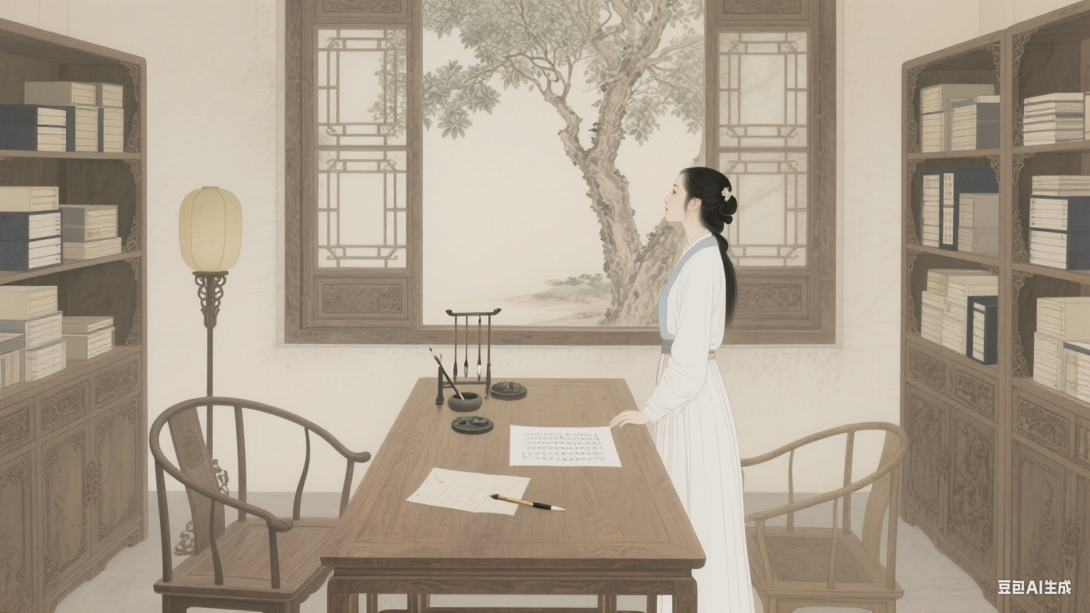 旧书斋里的未寄信