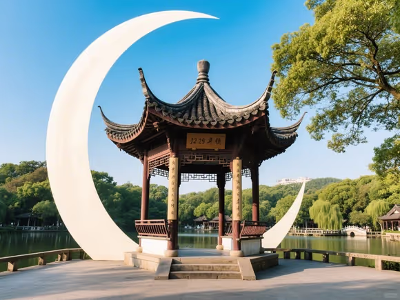 有个景点叫什么月亭