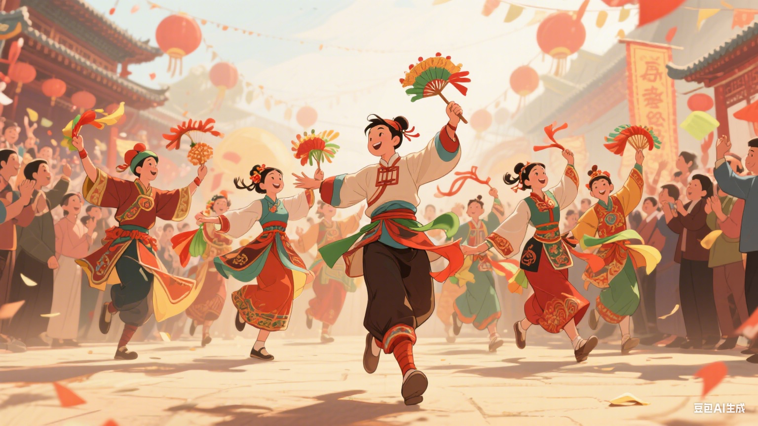 赛博秧歌队：传统韵律与数字时代的碰撞交响