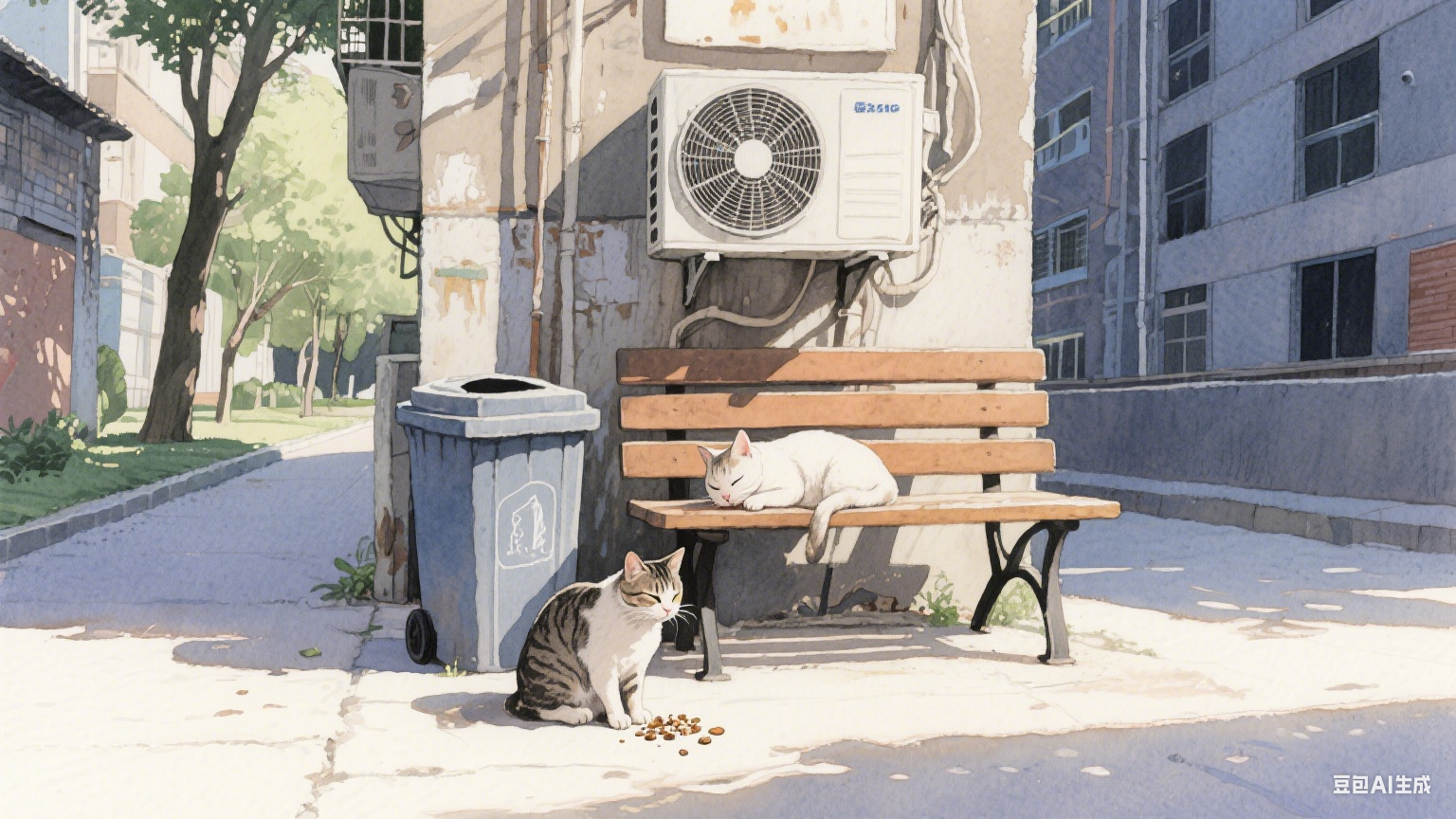 城市角落里的毛球:那些和我们共享街头的流浪猫