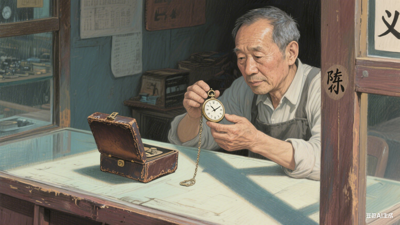 老钟表店的秘密