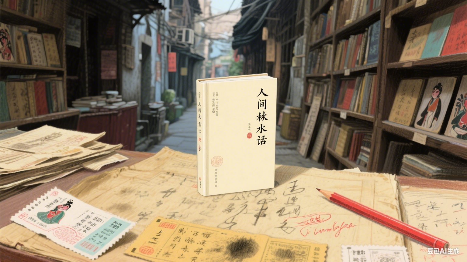 墨香里的时光褶皱