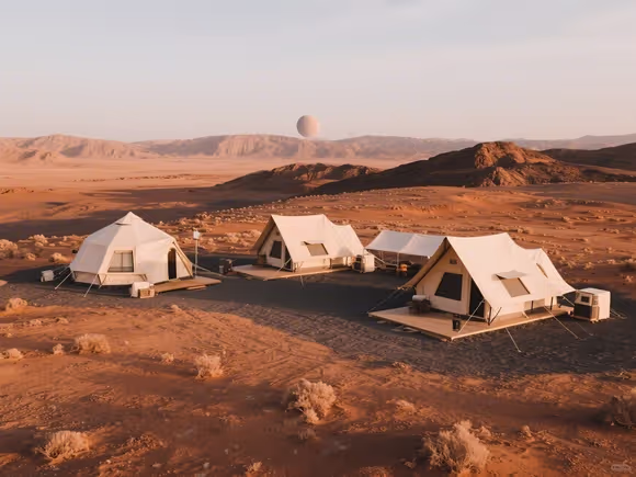 火星营地旁边景点是什么