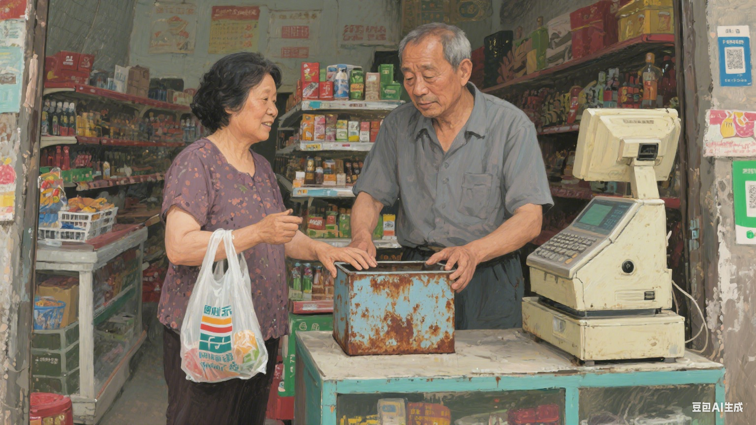 老周的超市变形记：藏在扫码枪里的数字化魔法
