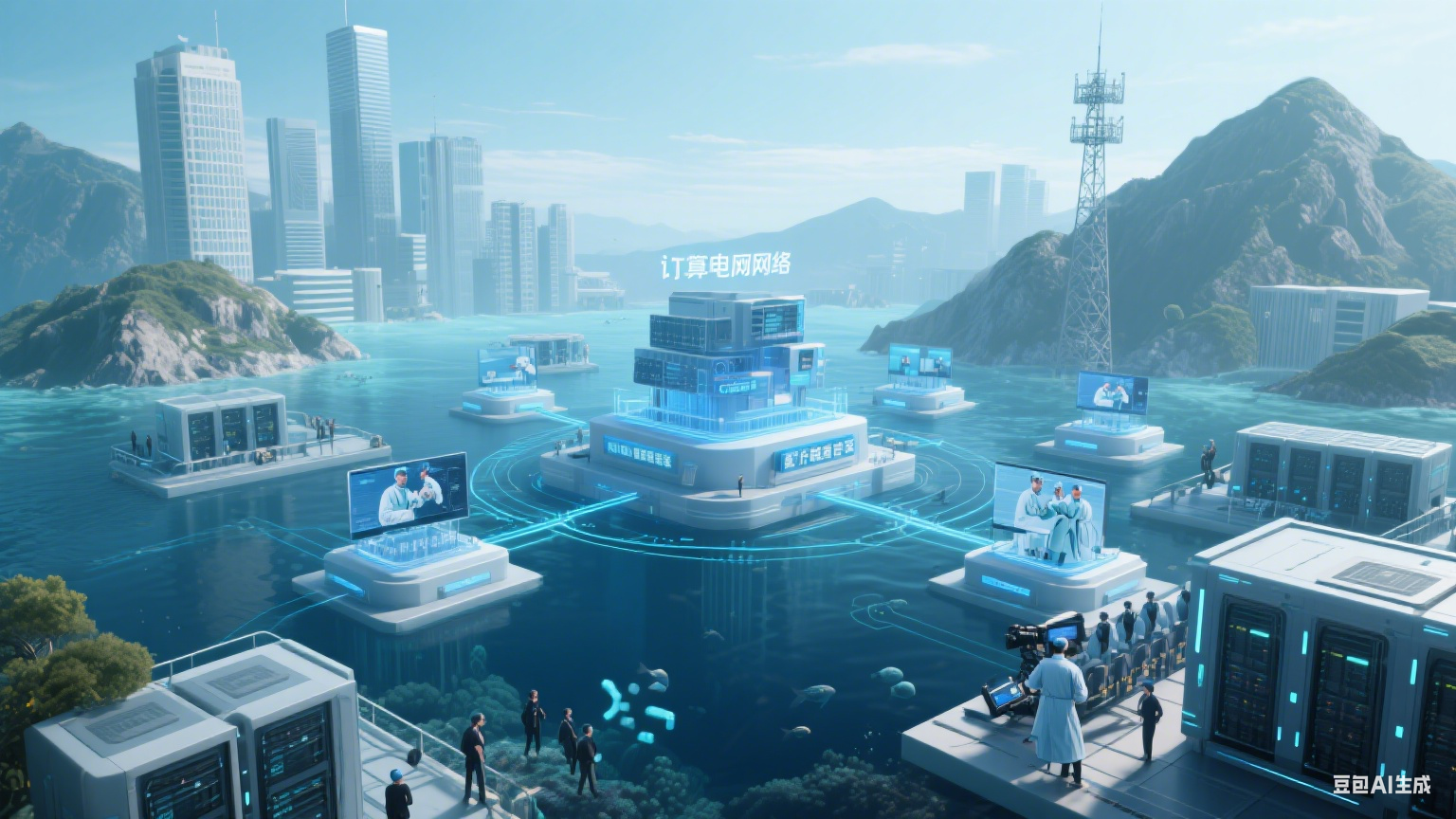 算力织就的星网：当数字脉搏跃动于万物之间