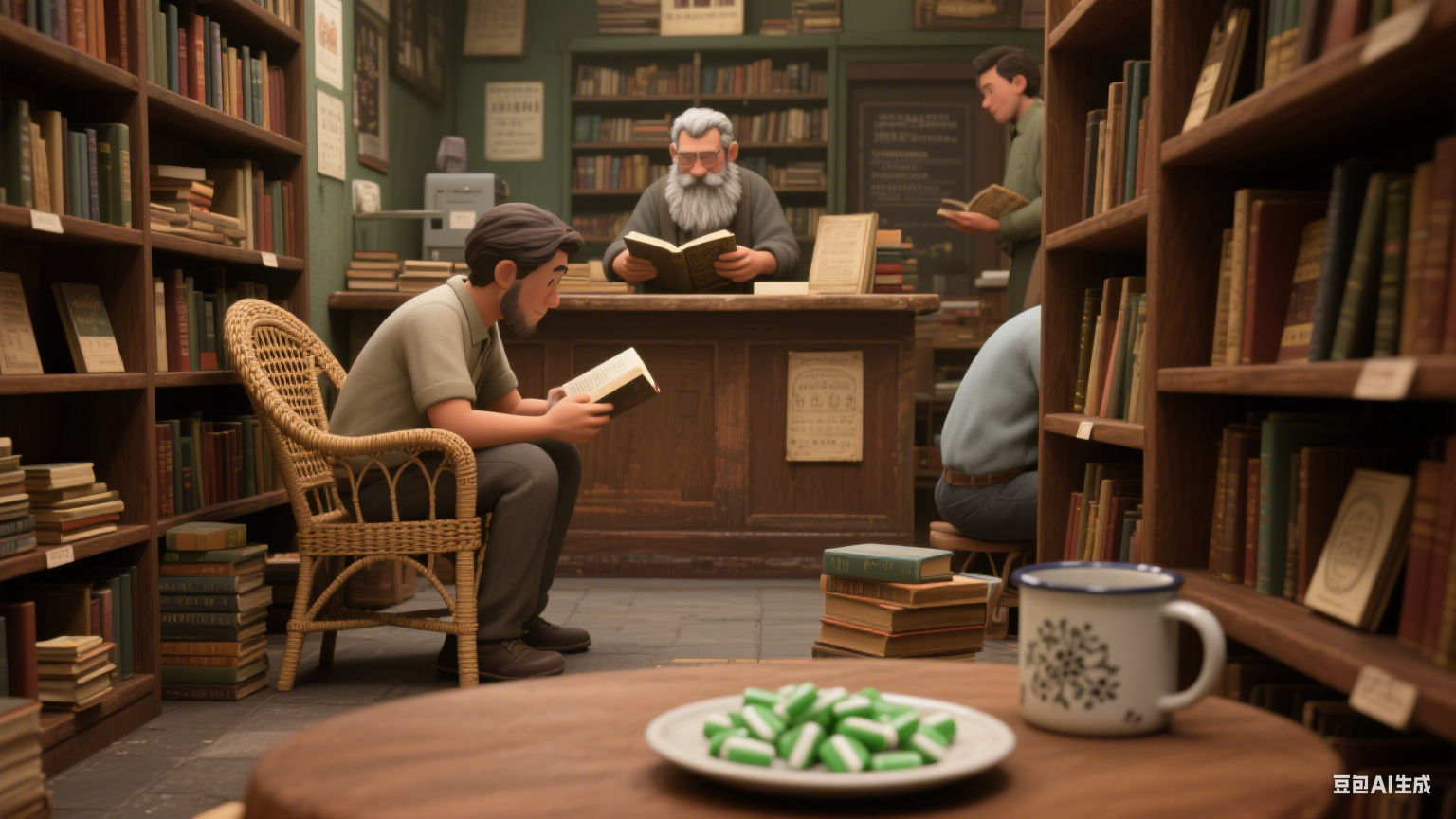 巷子里的旧书店：藏着时光的秘密角落