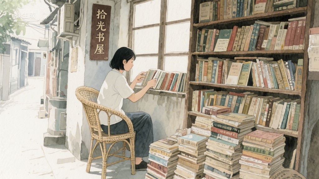 旧书店里的时光信笺