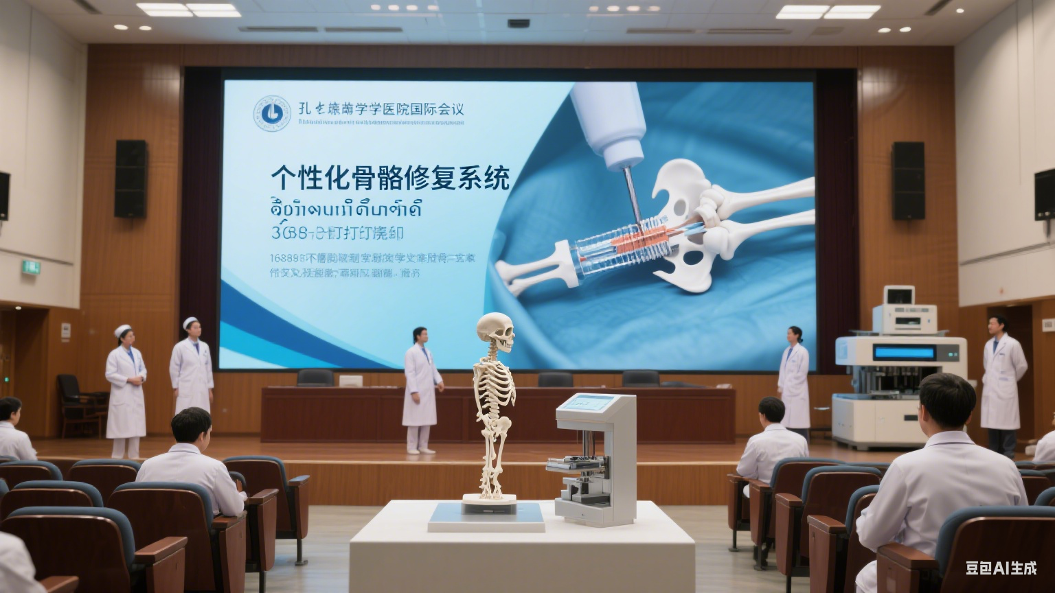 孔敬大学办医学论坛 3D 打印骨骼技术引关注