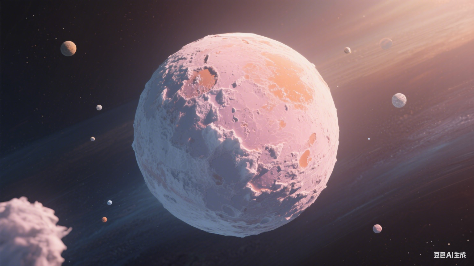 海王星的卫星家族：遥远星空中的神秘伴侣