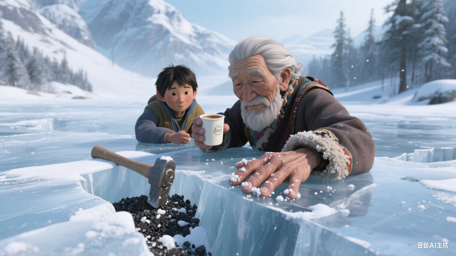 冰缝里的地理密码