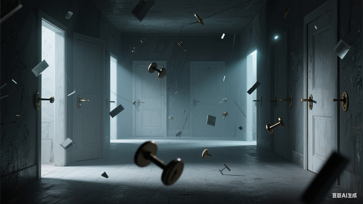 褶皱里的星图:后现代主义小说的诗意迷宫