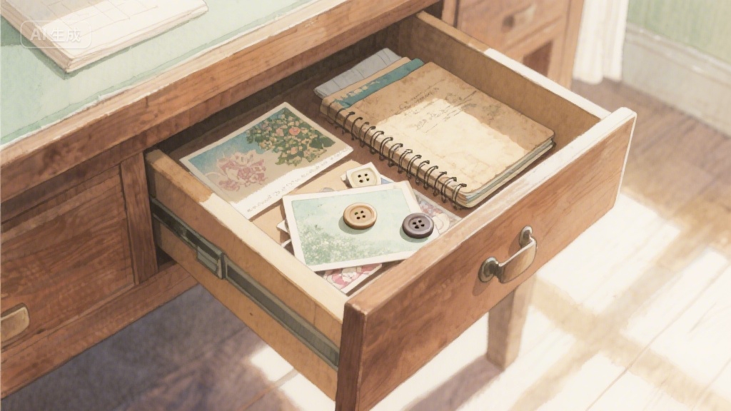 老抽屉里的时光碎片
