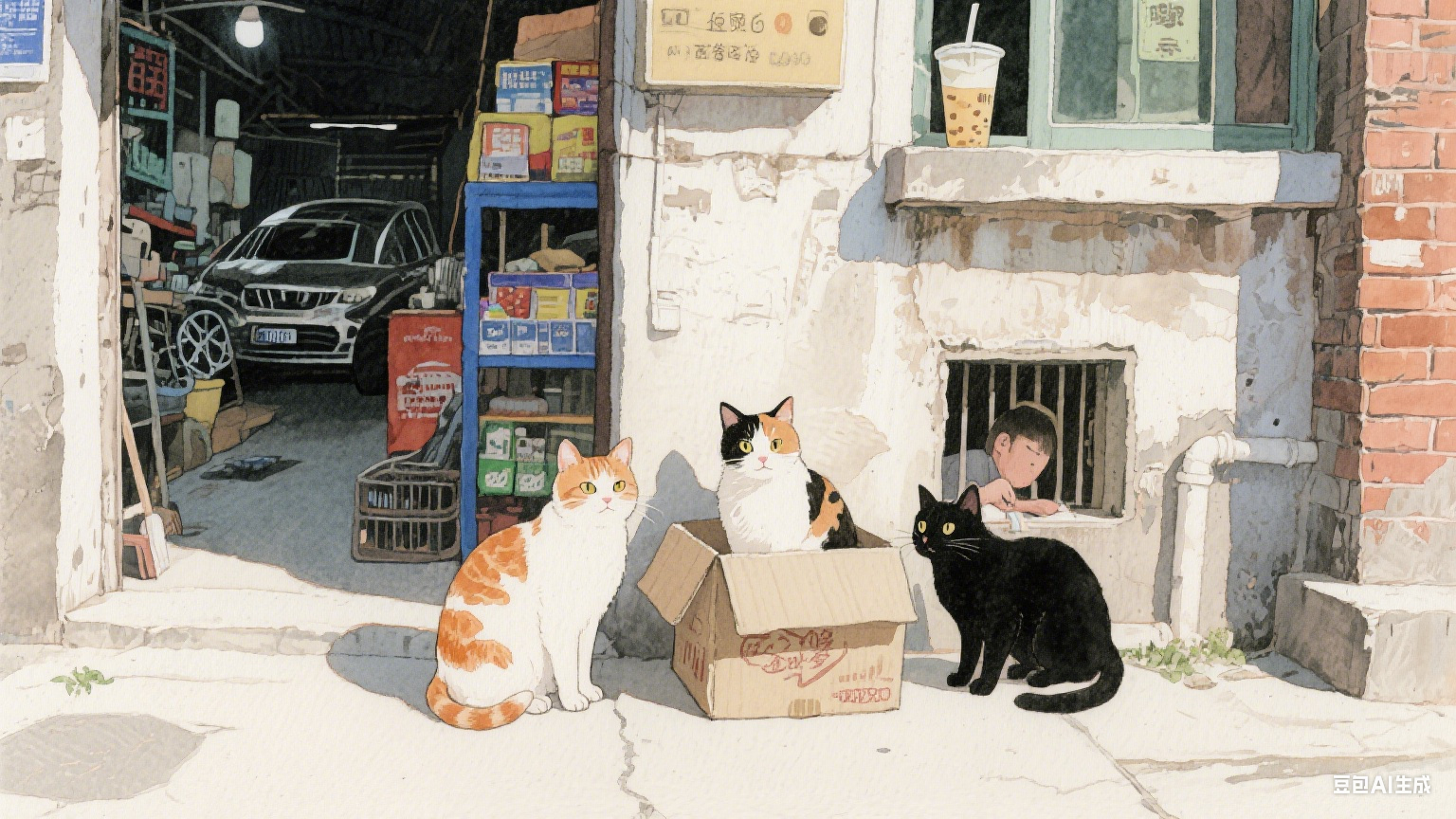 巷子里的毛孩子：那些在城市角落自愈的小生命