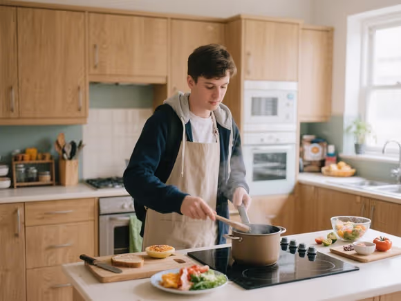 英国留学独自做饭怎么办